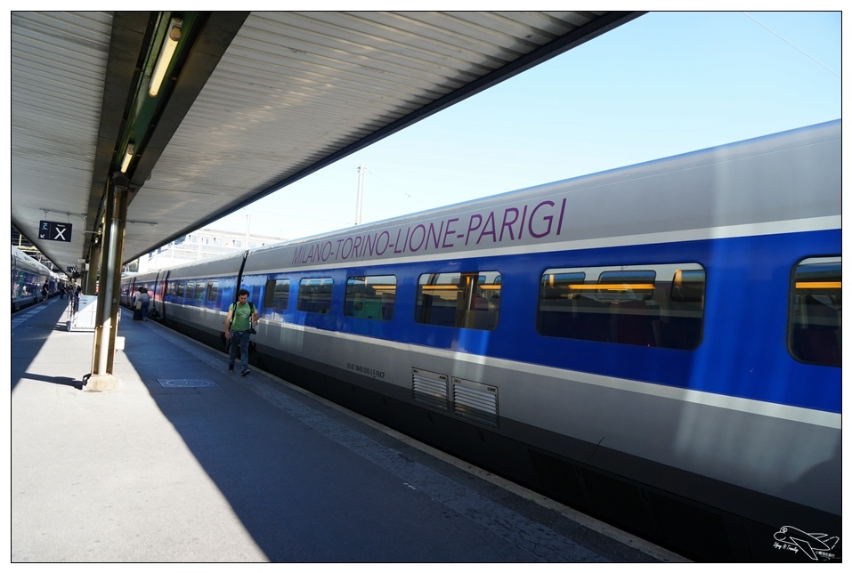 巴黎到米蘭TGV搭乘記錄|9小時長程火車，是旅行的里程碑